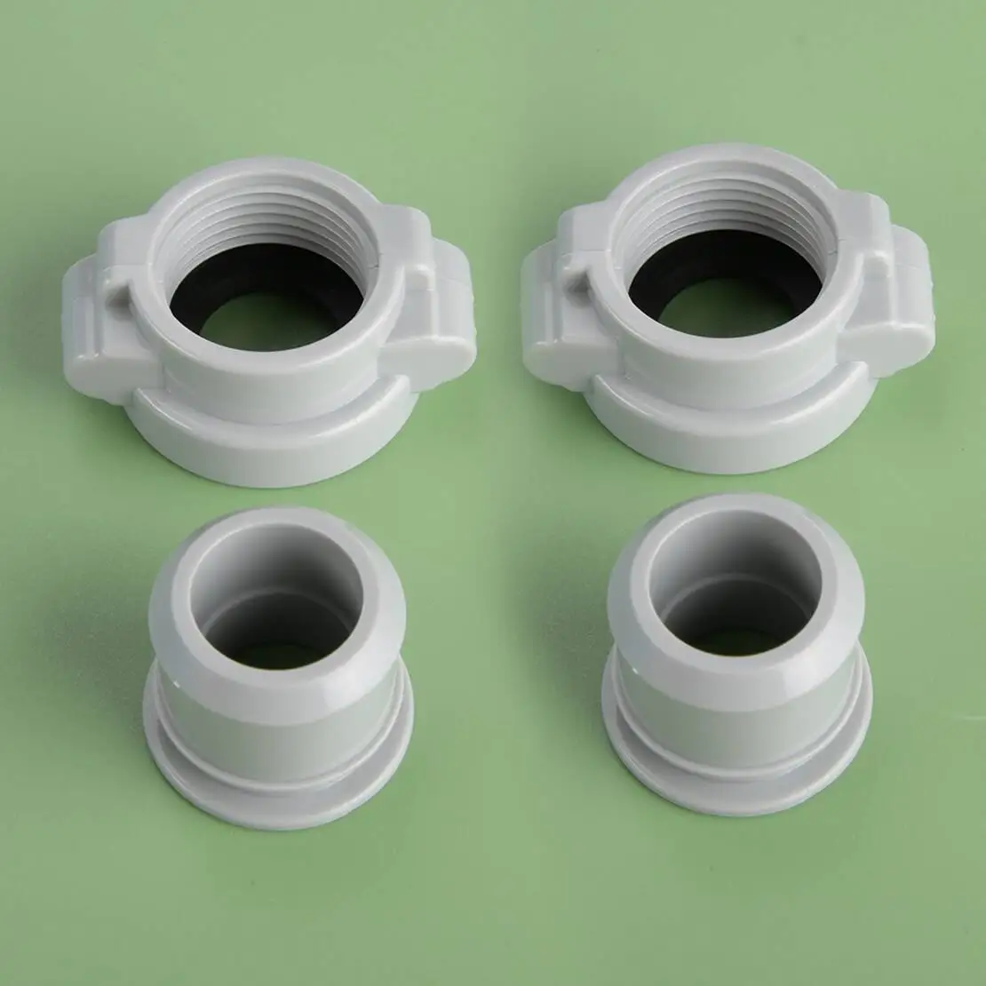 2 Sets B/C Water Pipe Coupling Screw Nut Connector Seals Gaskets Washers fit for Coleman Lay-Z-Spa A P06575 & P61569