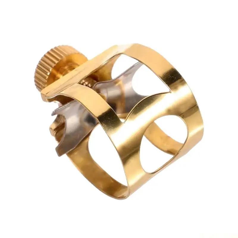 M5TC Altos Saxophon Ligatur Clip Saxophon Clip Metall Flöte Kopf Klemme Einstellbare Ligatur Verschluss Clip Schnelle