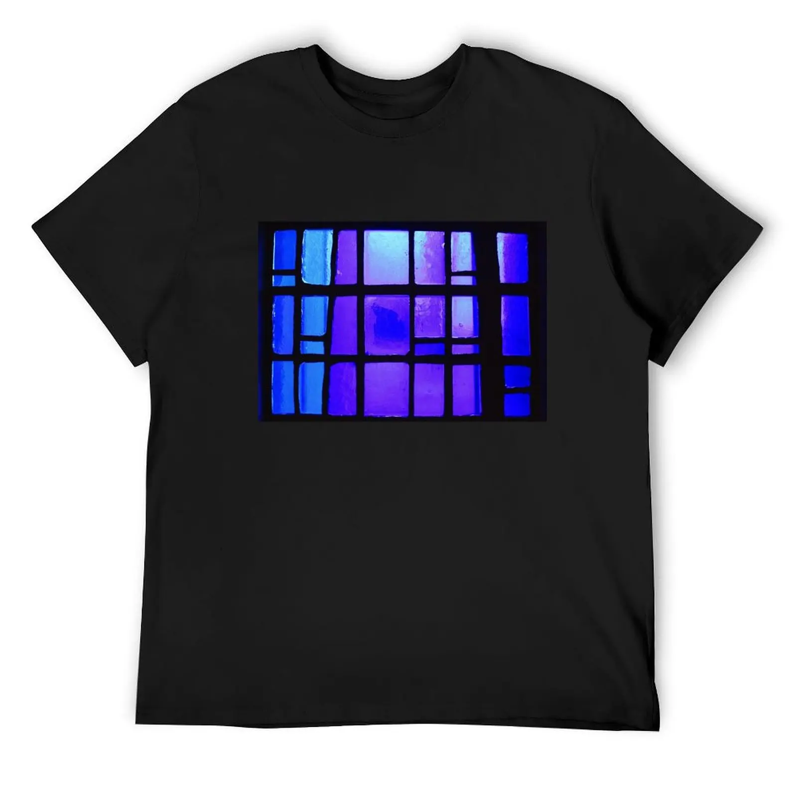 

Stained Glass T-Shirt street wear customs design your own funny meme t-shirts luxury t-shirt oversized t shirts for men