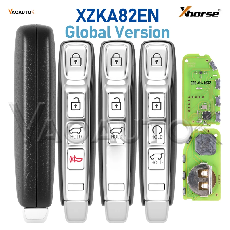 

XZKA82EN Remote Key Universal Version For Hyundai KIA Sportage K7 K5 Cerato Soul Smart Fob VVDI Xhorse Proximity 47 4A 8A Chip