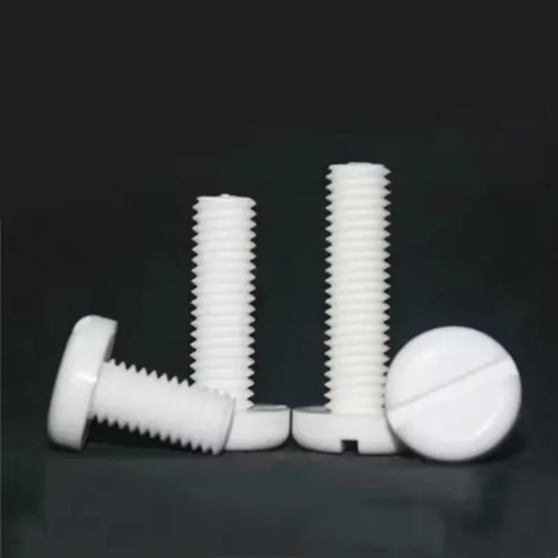 

lMflyzjA 20 шт. M6 полипропиленовая изоляция с прорезями и круглой головкой, консервирующая однолинейная розетка, пластиковый механический винт с цилиндрической головкой 16 м