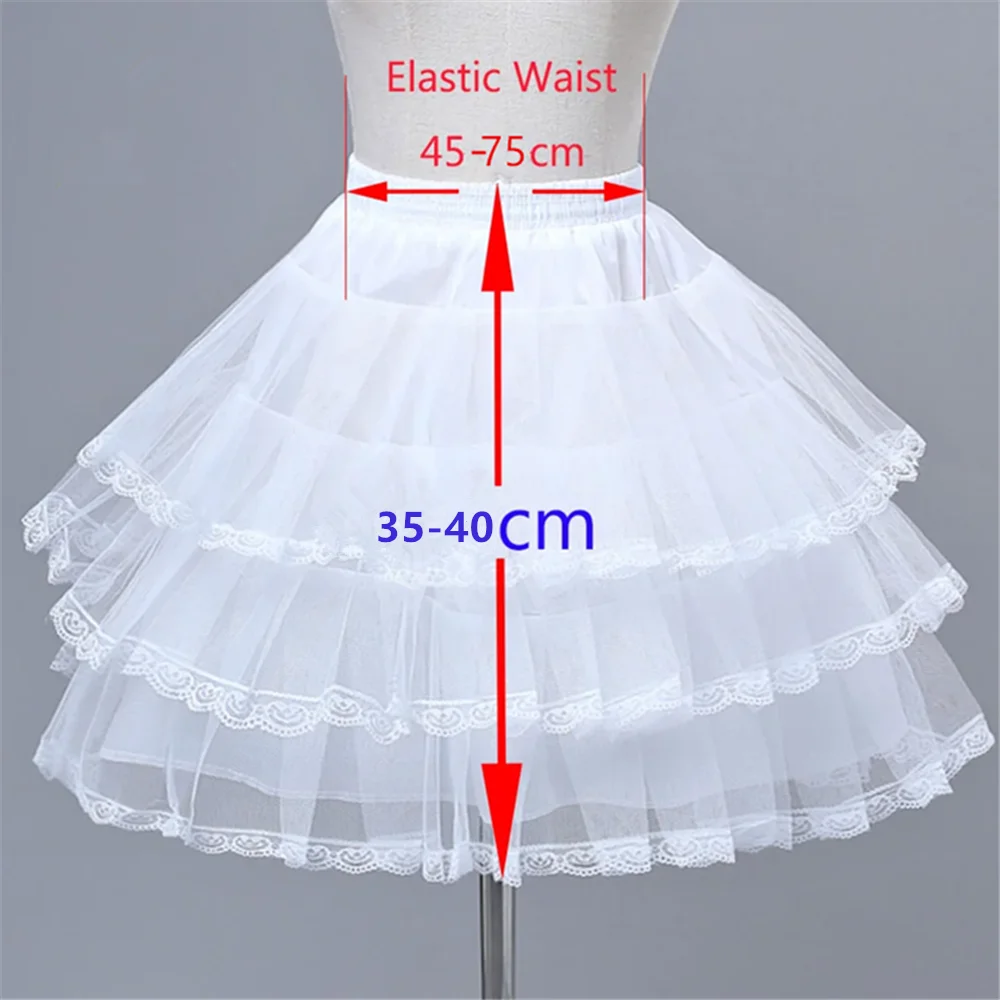 Little Girls Tutu Skirts 3 Layer Lace  Fluffy Tulle Princess Ball Gown Pettiskirt Ballet Dance Kids Party/birthday Skirt image 6