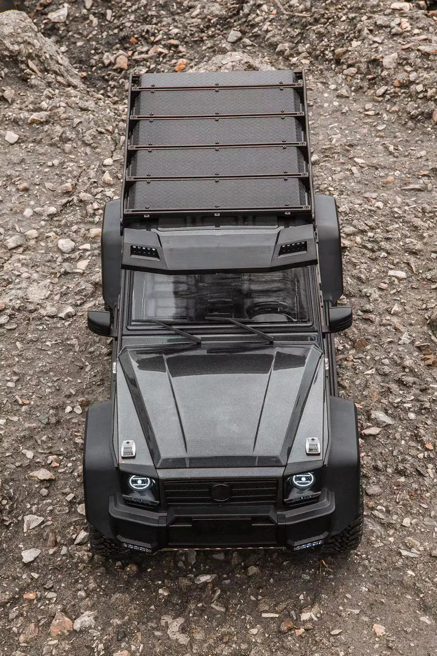 TRACTION HOBBY 1/8 G550 KM5 PRO 4WD RC Crawler Simulação Modelo de carro de controle remoto elétrico Brinquedos infantis carros rc para adultos