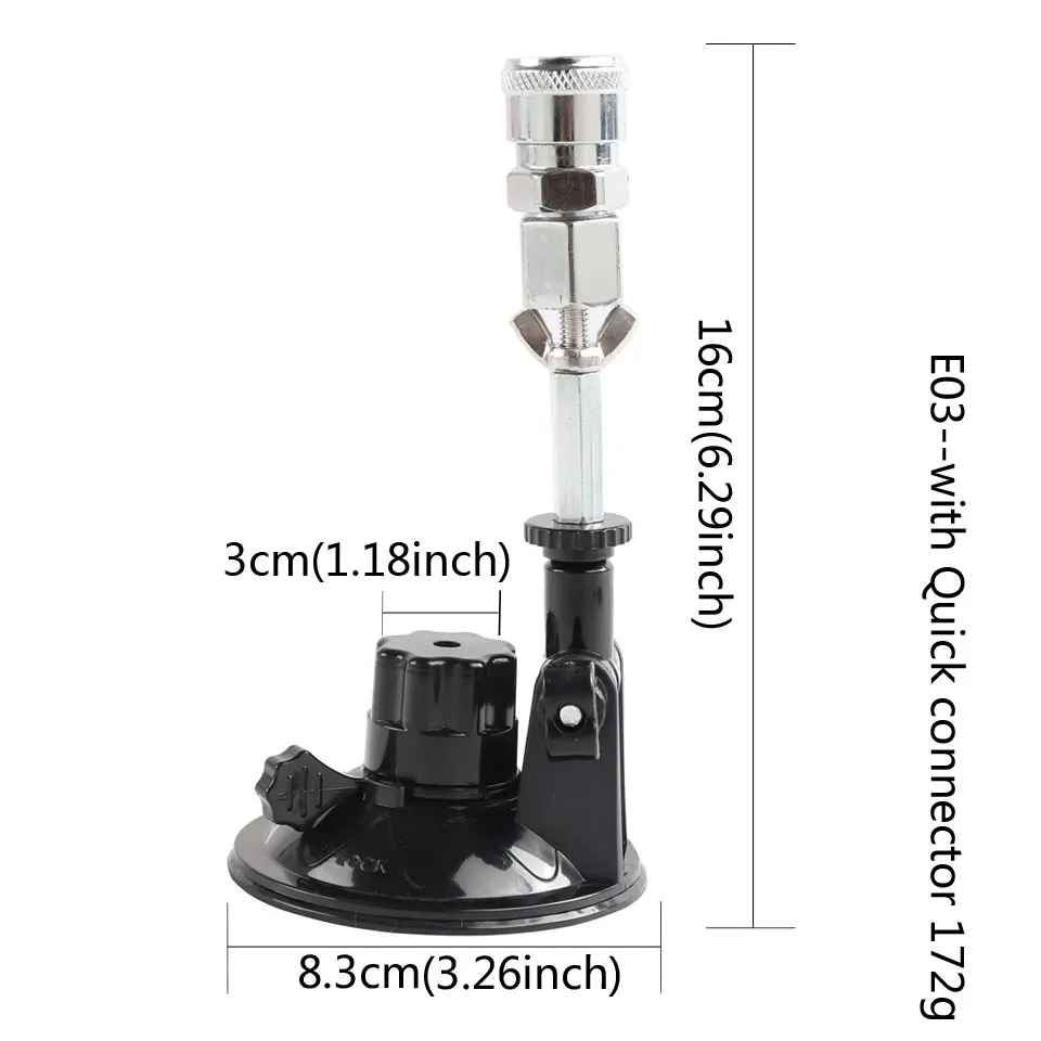 Fredorch 섹스 머신 부착물 흡입 컵, 흡입 컵, 부드러운 접지 커넥터, 고정 수동 딜도, 각도 조절 가능