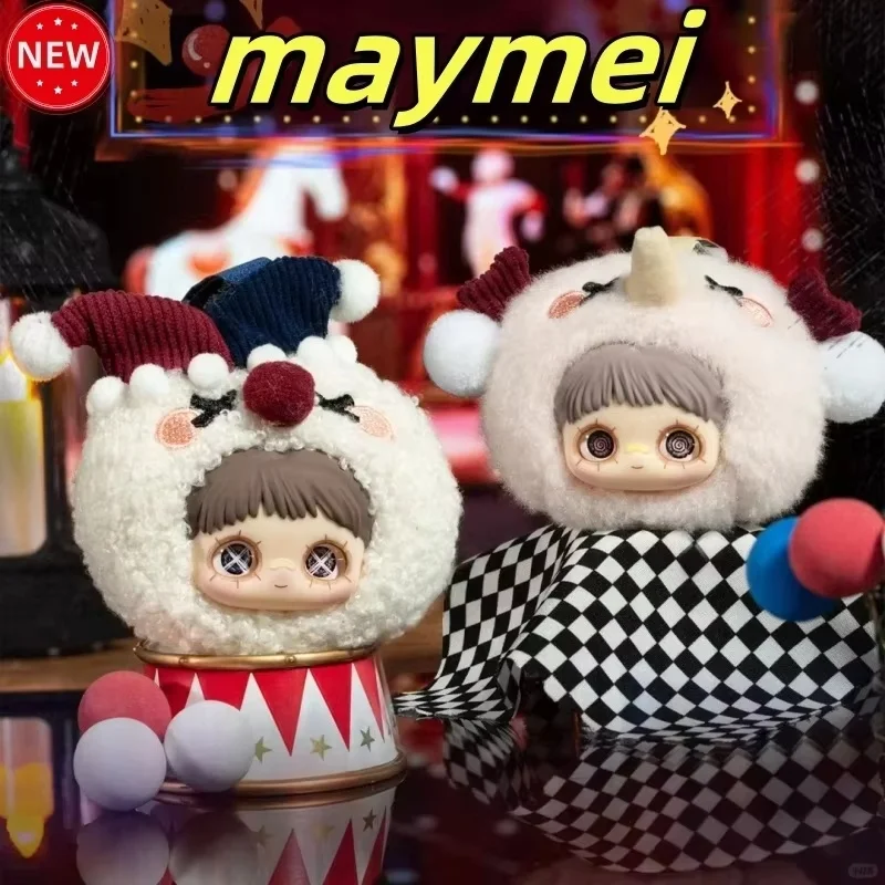 

Новая серия Maymei Crazy Circus, модная слепая коробка, милая виниловая кукла, подвеска, сумка, украшение, коллекция игрушек, подарок-сюрприз для девочек