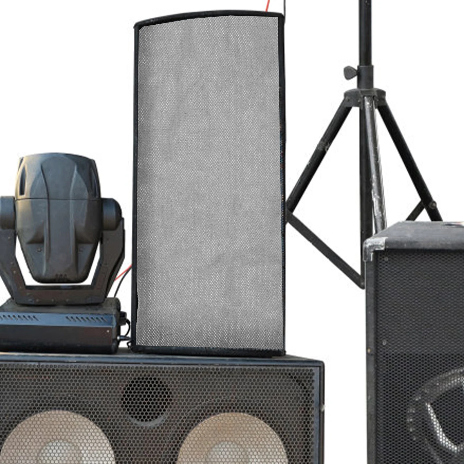 

Mesh Cloth for Speaker Repair Acoustic Speaker Fabric Breathable Durable Multi Purpose Use in Stereos Paintings Prints