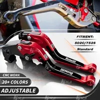 Para Benelli 752S/502C/752 S/502 C Standard 2019-Este año Juego de Manetas Freno y Embrague Abatible Extensible Regulables Maneta Leva Freno Embrague