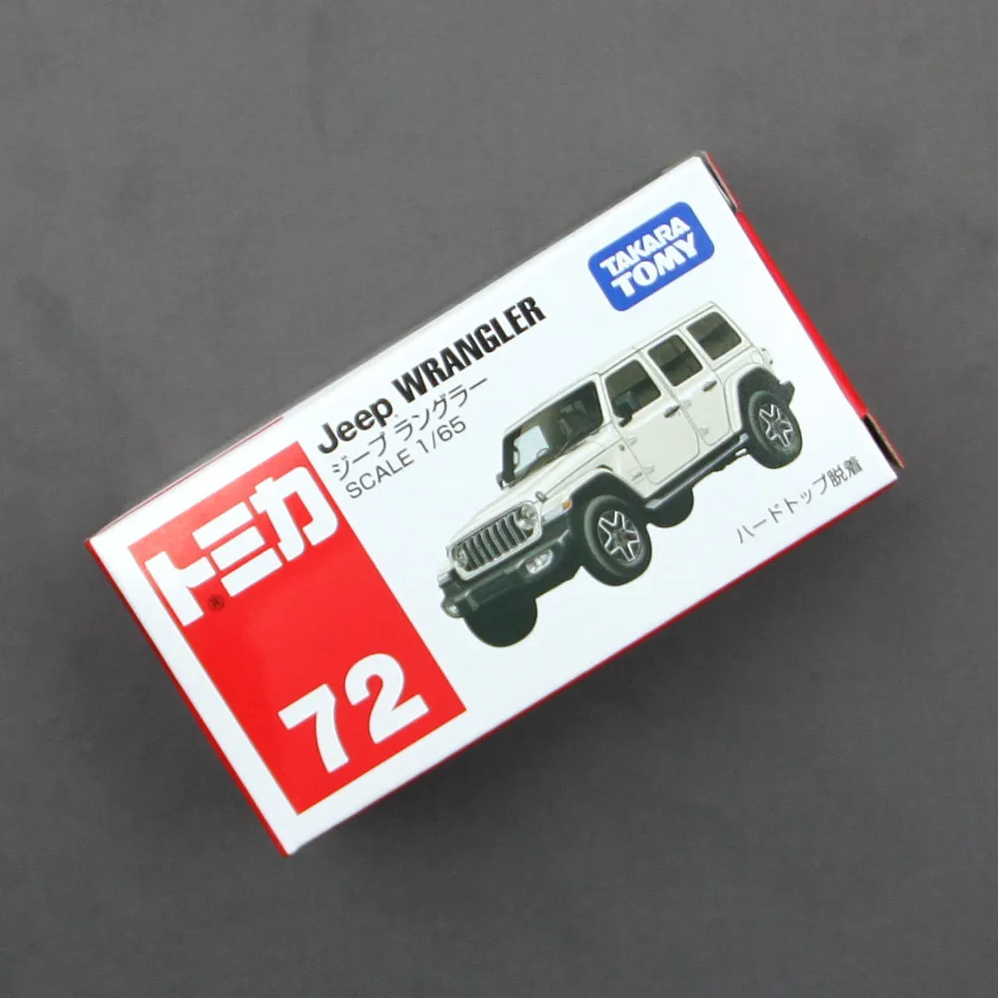 

Металлическая модель автомобиля Takara Tomy Tomica №72 Jeep Wrangler, игрушка для мальчиков, литая под давлением
