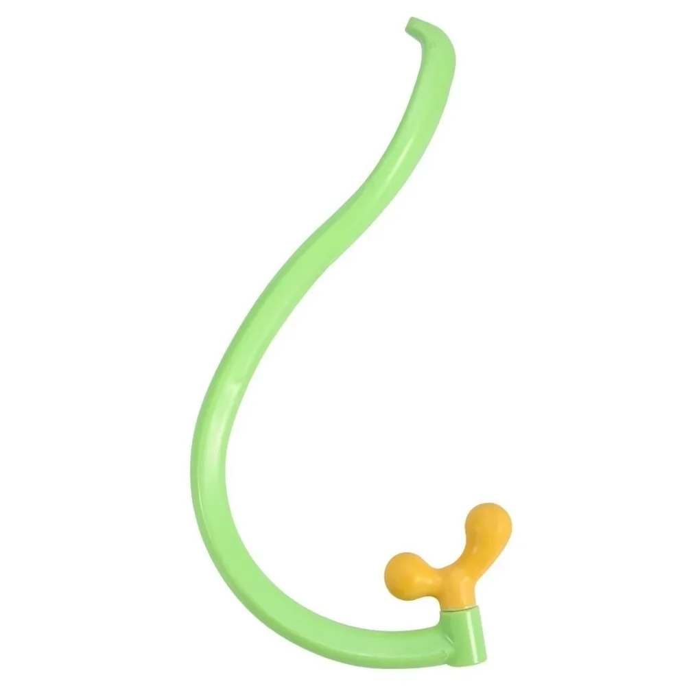 

Массажер триггерной точки с двойной головкой, пластиковый самомассажер с двойной триггерной точкой, имитирующий массаж, массажер для глубоких тканей, рук терапевта