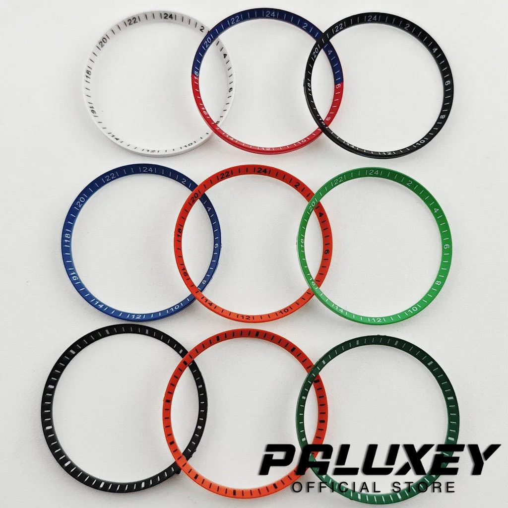 For SKX007 SKX009 SRPD Watch Case Plastic Inner Ring NH35 NH36 Movement Replace Part 30.5mm*27.5mm NH35 Mod Watch Chapter Rings