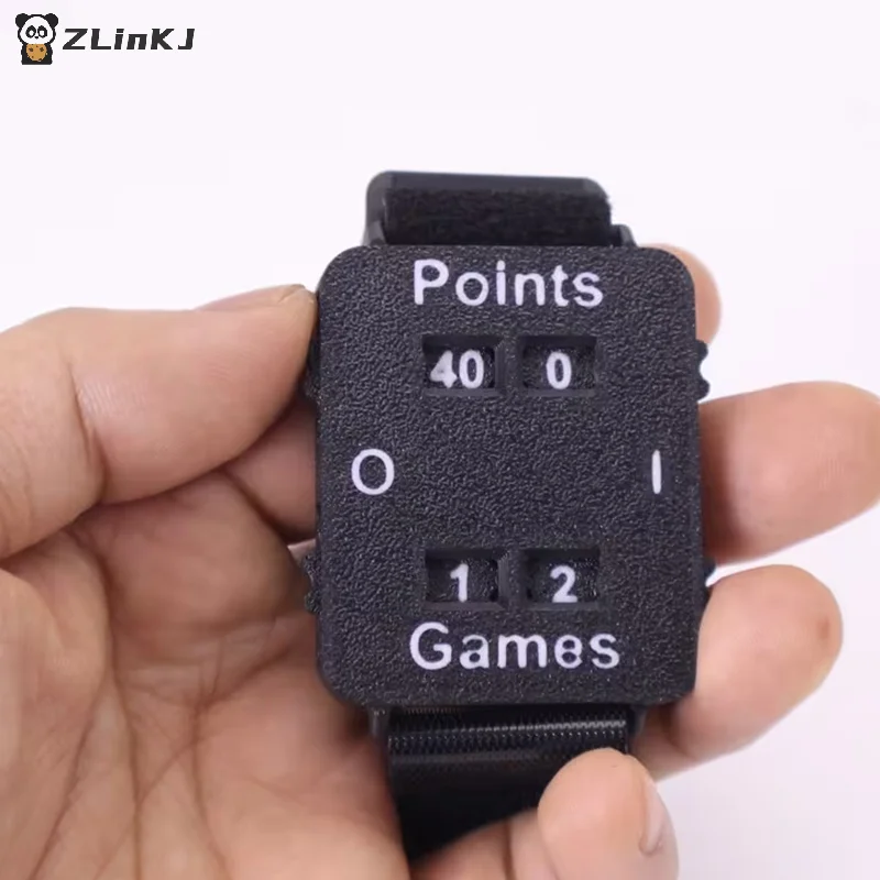 

▶1Pcs Portable Cricket/Tennis/Padel Scorer Wristband Instant Score Tracker No Memory Loss Suitable For Referees, Players