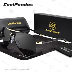 New Design Outdoor Sports Pilot Polarized Sunglasses Men Women Anti-Glare Driving Glasses Trendy Shades Mirror Lens sonnenbrille
