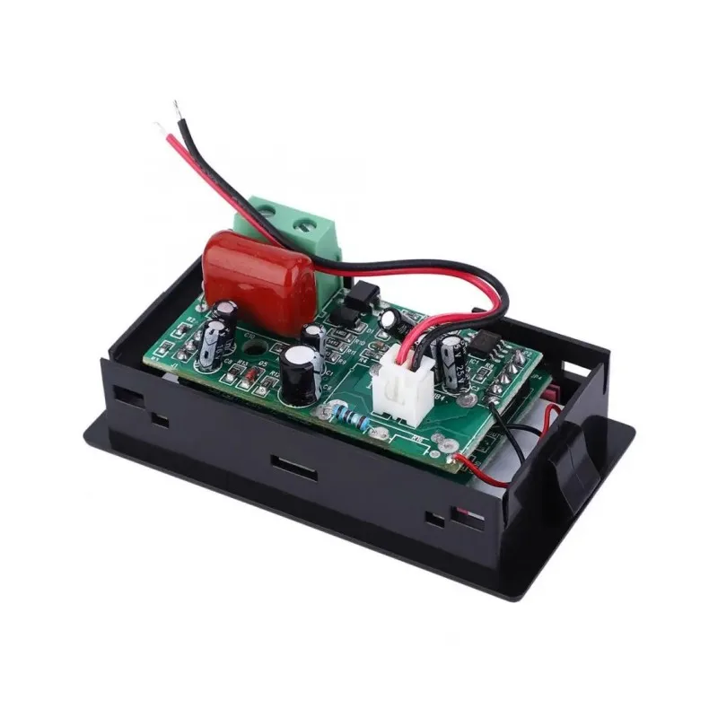 D69-2042 With CT Dual Display Voltmeter Ammeter Car Motocycle Voltage Current Meter AC 80-300V 0-50A 0-100A