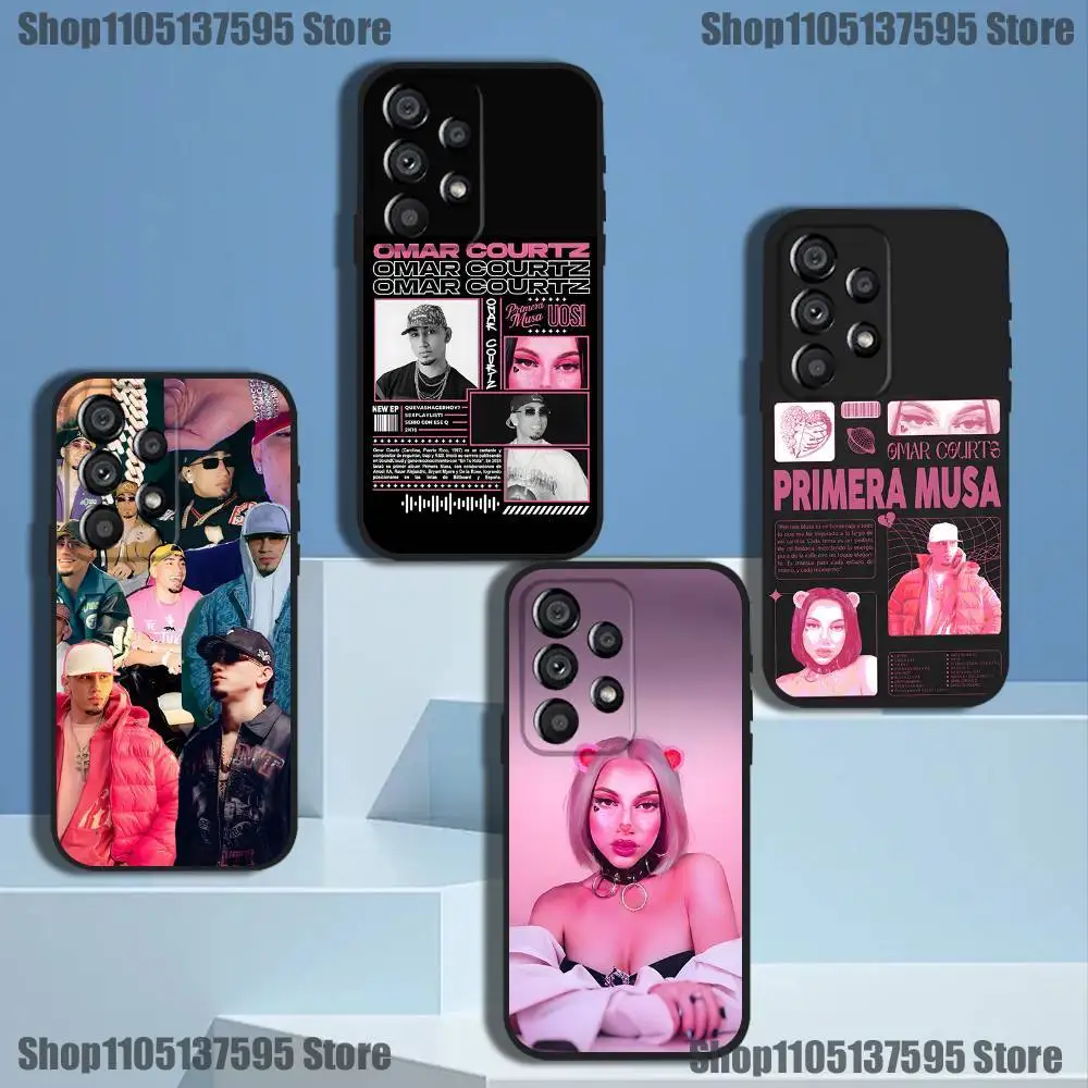 

Primera Musa Omar Courtz Phone Case For Samsung Galaxy A73,31,32,72,41,53,52,71,22,5G,Note,J7,8,9 Soft Black Cover