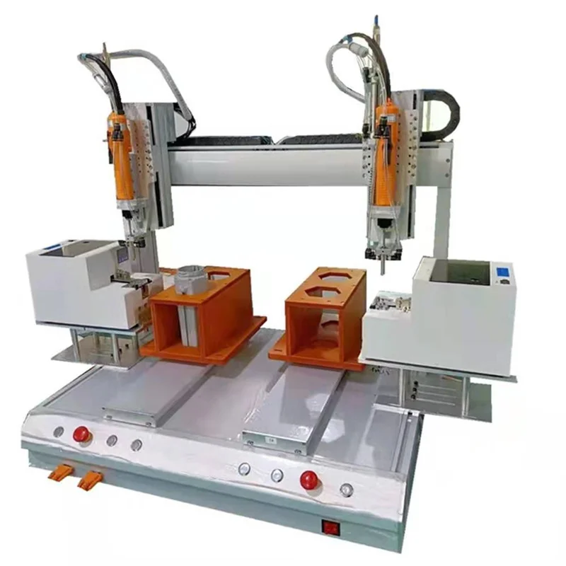 Desktop automatic electronic assembly screw locking automatic feeding screwdriver machine
