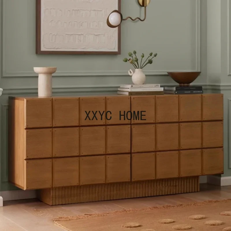 

Dressoir Kast Franse Stijl Rustige Log Theekast Gang Keukenkast Tv