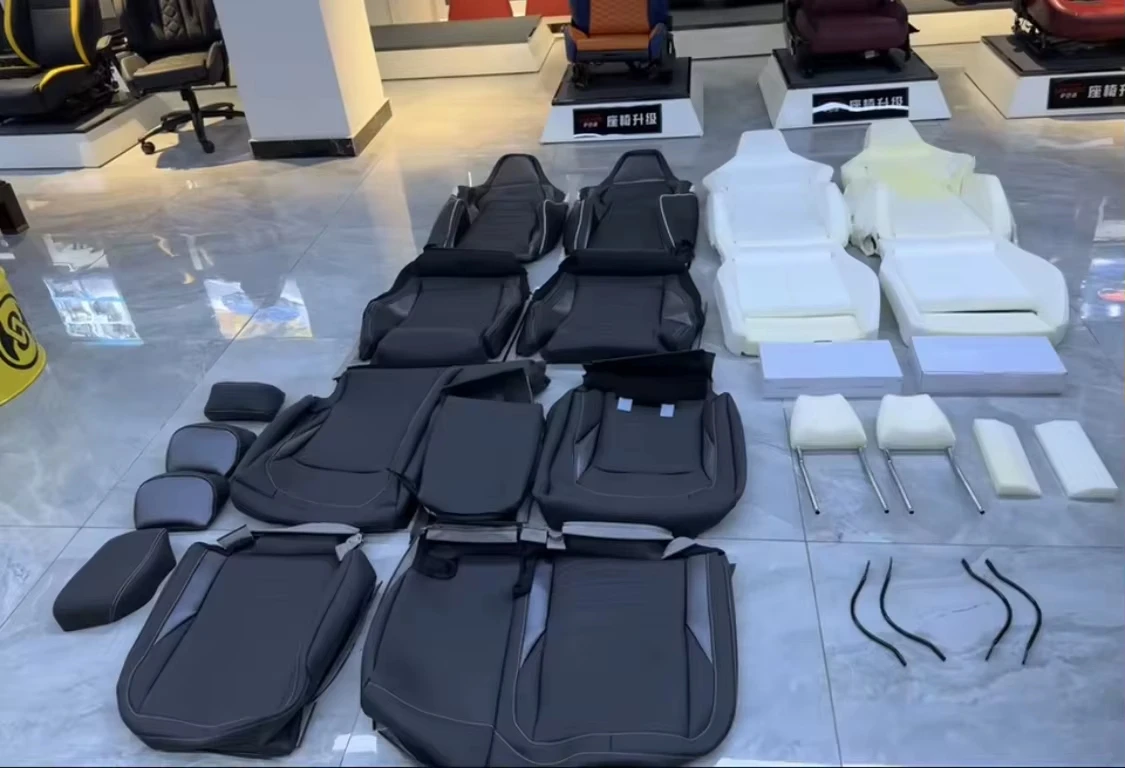 مقاعد رياضية للسيارات GTI، مقا - مراجعة Leather Car Seat Cover وسعره