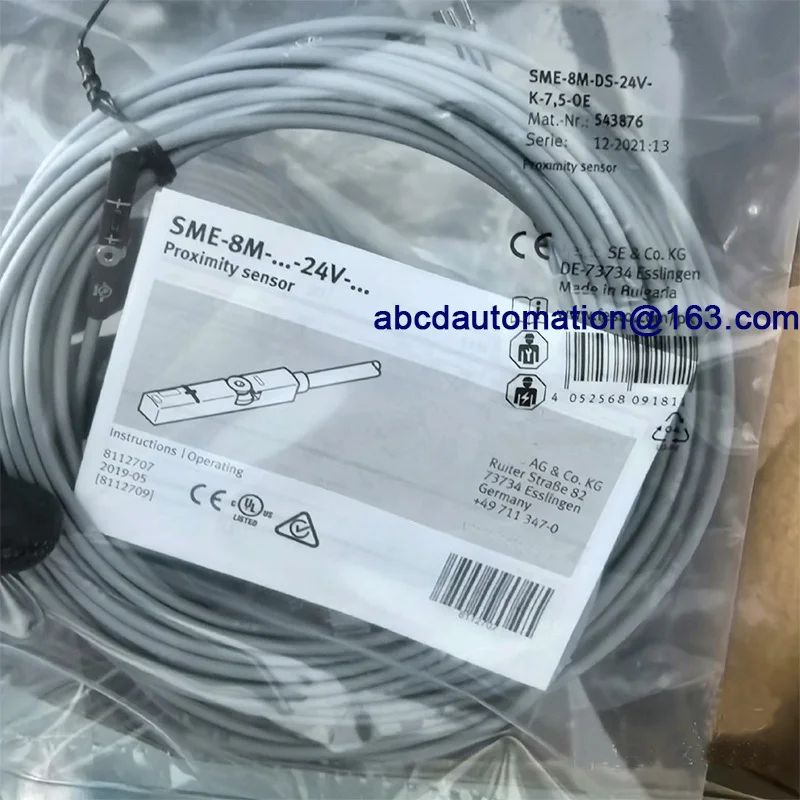 Revisão e Recomendação do Interruptor Magnético Original 543863 para Aplicações Pneumáticas