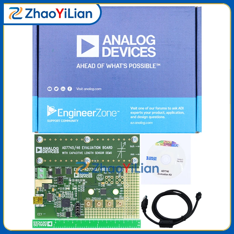 For EVAL-AD7746 Analog Front End Development Board For Capacitive Sensing Application