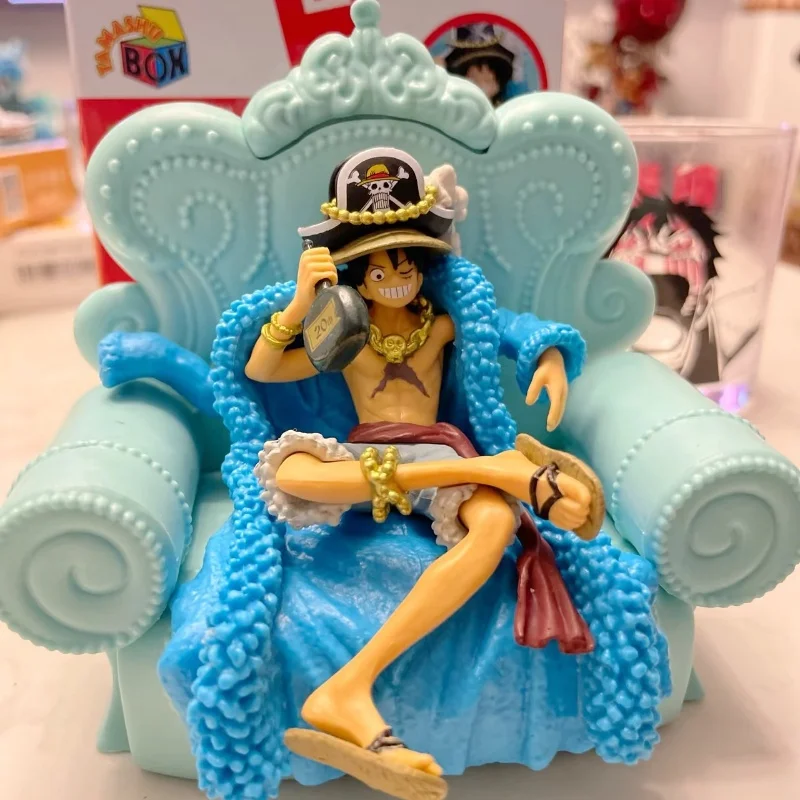 

Набор аниме-фигурок 20-летия-Луффи Зоро Санджи Чоппер Нами, коллекционные модели из ПВХ для подарка на Хэллоуин