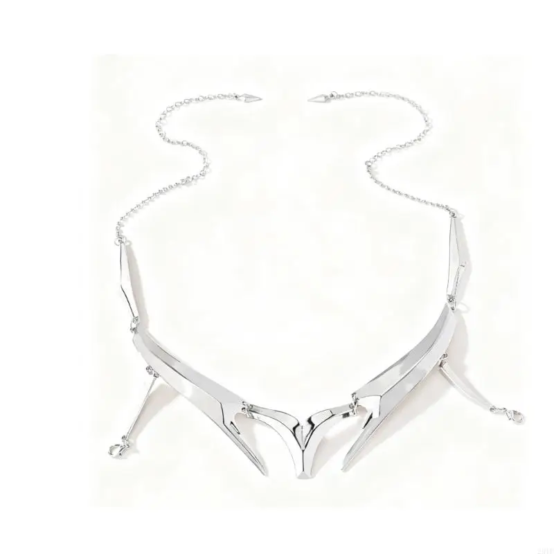 

2025 Новая футуристическая цепочка на подбородок в стиле панк, маска для лица, ювелирные изделия для тела, предметы искусства