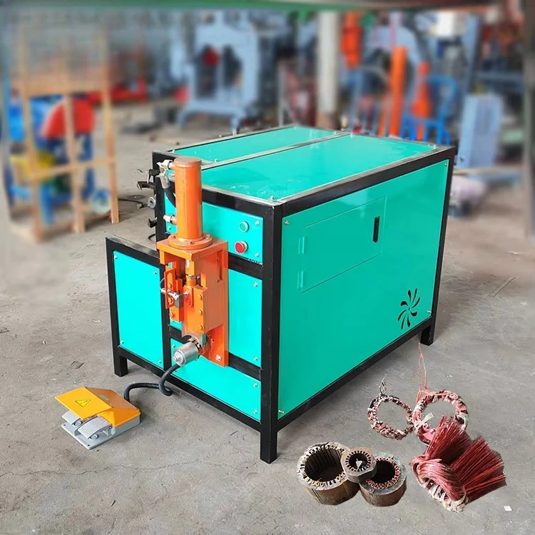 Scrap Motor Processing Machine Copper Winding Extraction Machine Motor Stator Recycling Machine