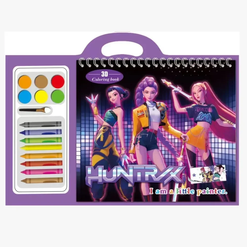 Kinder Frühe Bildung Malbuch Set Mit Stift Wasser Zeichnung Montessori Spielzeug kpop Tragbare Bild Buch Magie Zeichnung Buch