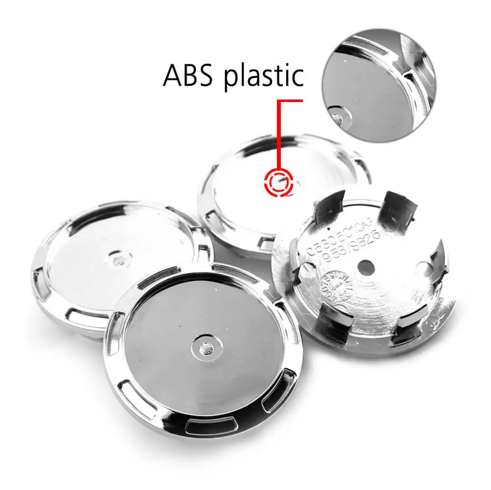 4PCS OD 67mm/2.64" ID 51mm/ 2.01" Car Wheel Center Hub Caps For Ruff Racing C530501CAP R953 S826 Status Alloy Wheels S1106-18