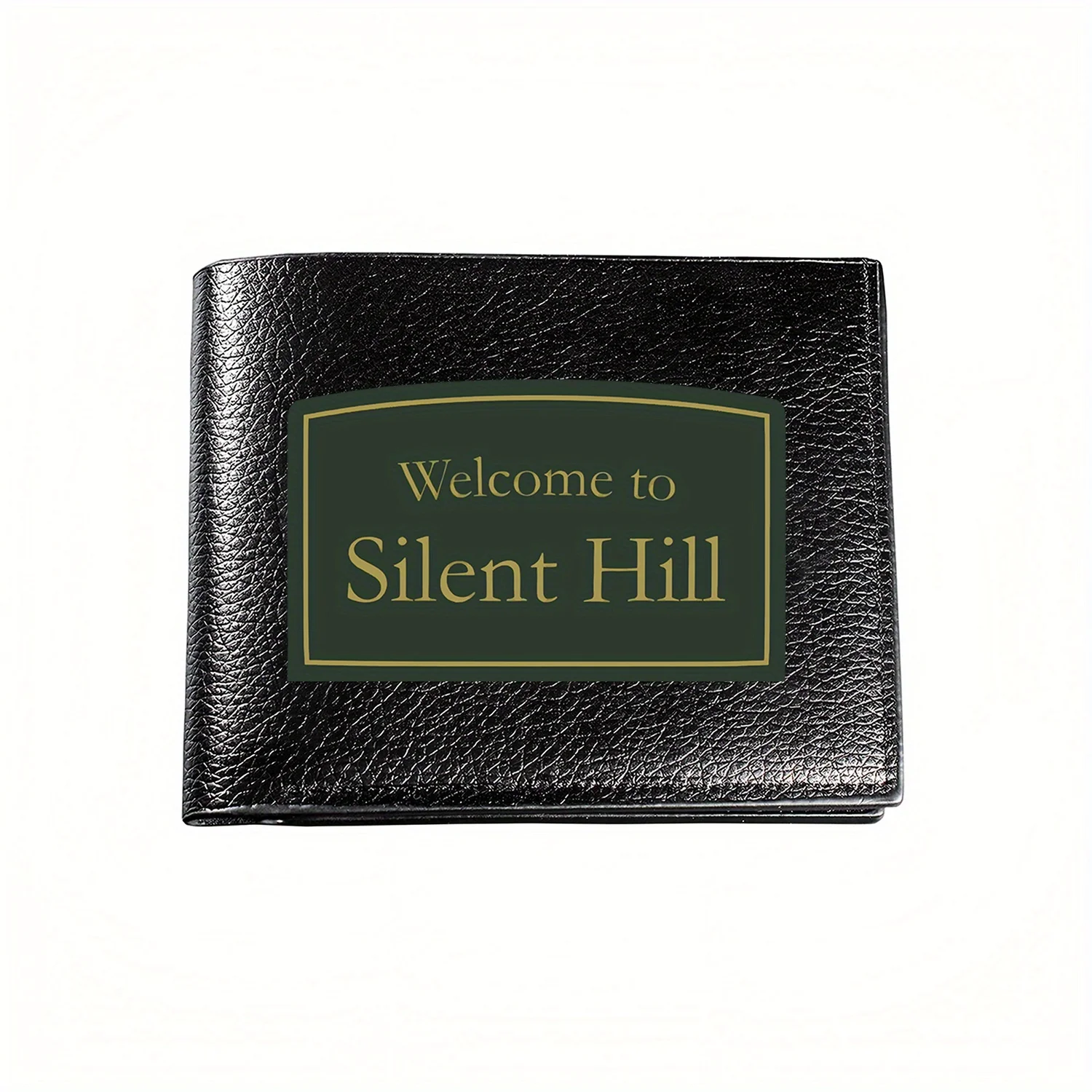 

Добро пожаловать в Silent Hill Business Мужской повседневный элегантный простой практичный качественный кошелек Стильный принт Графика Креативное Рождество