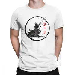 Samurai Fighting Sekiro Shadows Die Twice T Shirt Men Cotton T-Shirt Round Collar Game Japanese Basic Tees Male Tshirt Big Size