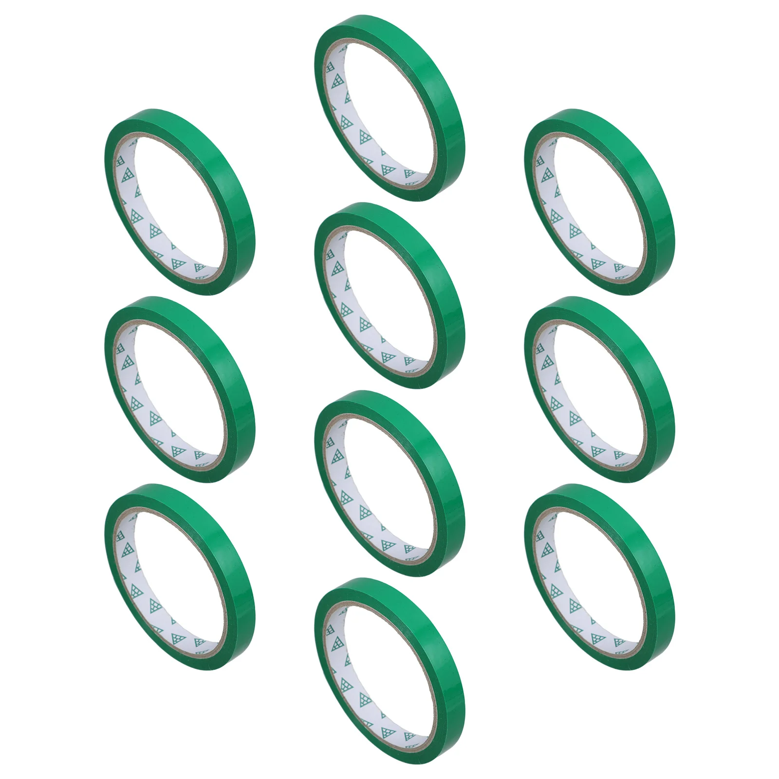 

10pcs Vegetable Heavy Duty Colorful Adhesive Produce Packaging Tape For Fruits Vegetables Bundling Food Sealing Pp Roll