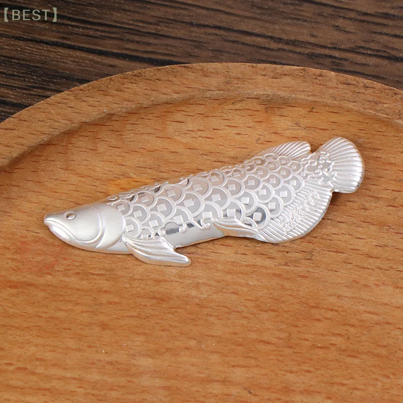 Silver Dragon Fish Tea Pet Silver Leaves for Tea Brewing and Boiling Water Sterilization and Softening Water Quality