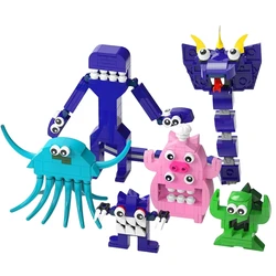 9 in 1 Monster Garten of BanBan Building Blocks Set Garden Game Anime Building Blocks Toys DIY Model for Kids New Year Gift