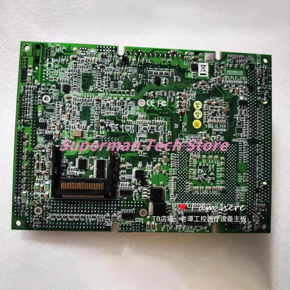ECM-5612 Rev.A13 Industrial Motherboard Original ECM-5612 Dual Network Ports Without CPU