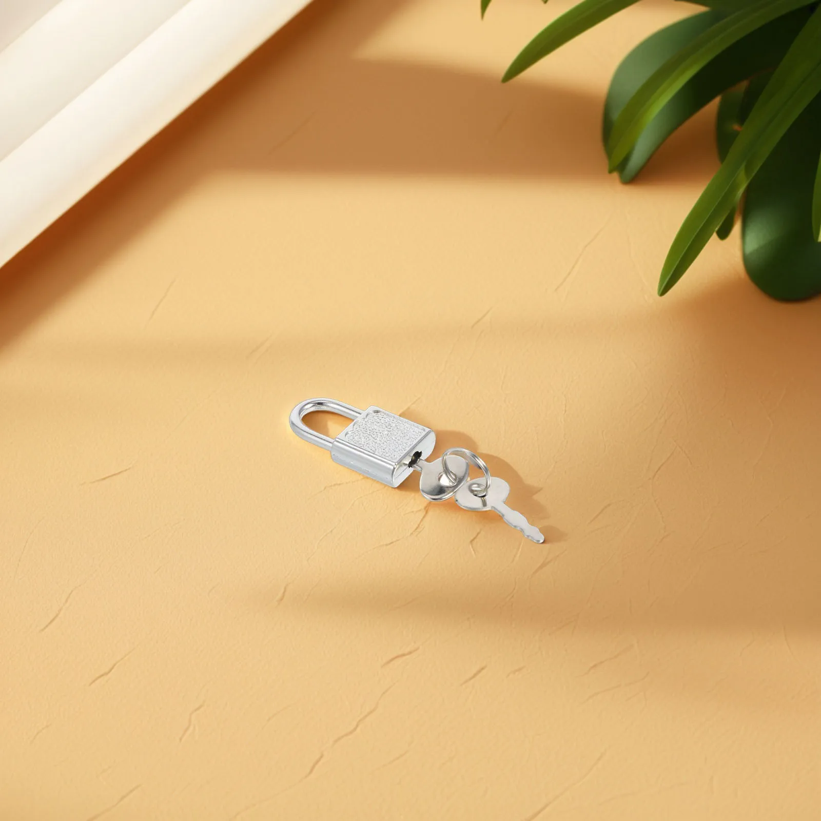 

10Pcs Compact Cabinet Door Lock Zinc Alloy Mini Padlock for Diary Luggage Backpack Toolbox Drawer Handbag Security