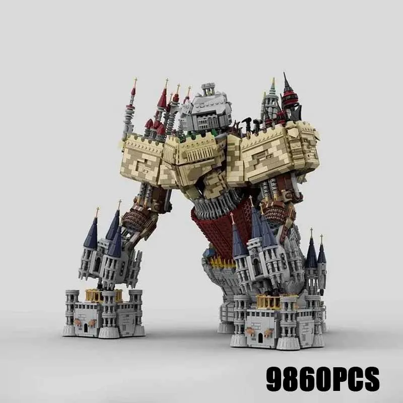 The Roaming Model Moc Building Bricks Magical Ancient Castle Monster Technology Blocks Gifts Christmas Toys DIY Sets Assembly