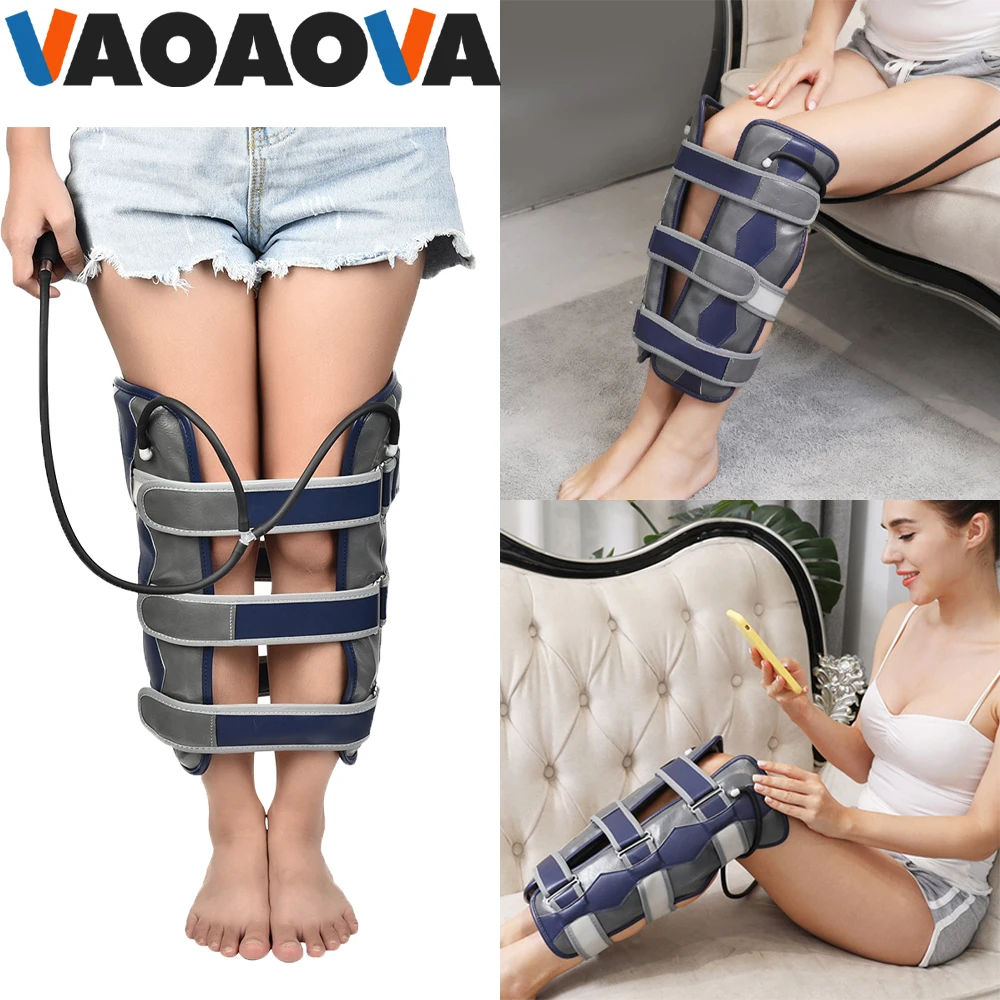 1Set Inflatable Shape Leg Posture Correction Belt, Professional Knee Valgus Smoothing Belt Fixer Adjustable Leg Correction Band