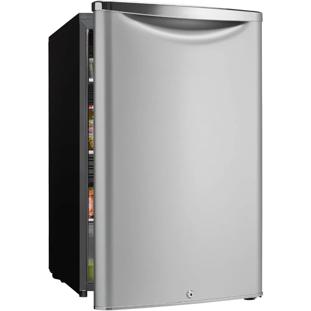 Contemporary Classic 4.4 Cu.Ft. Mini Fridge, Compact Refrigerator for Bedroom, Living Room, Bar, Dorm, Kitchen