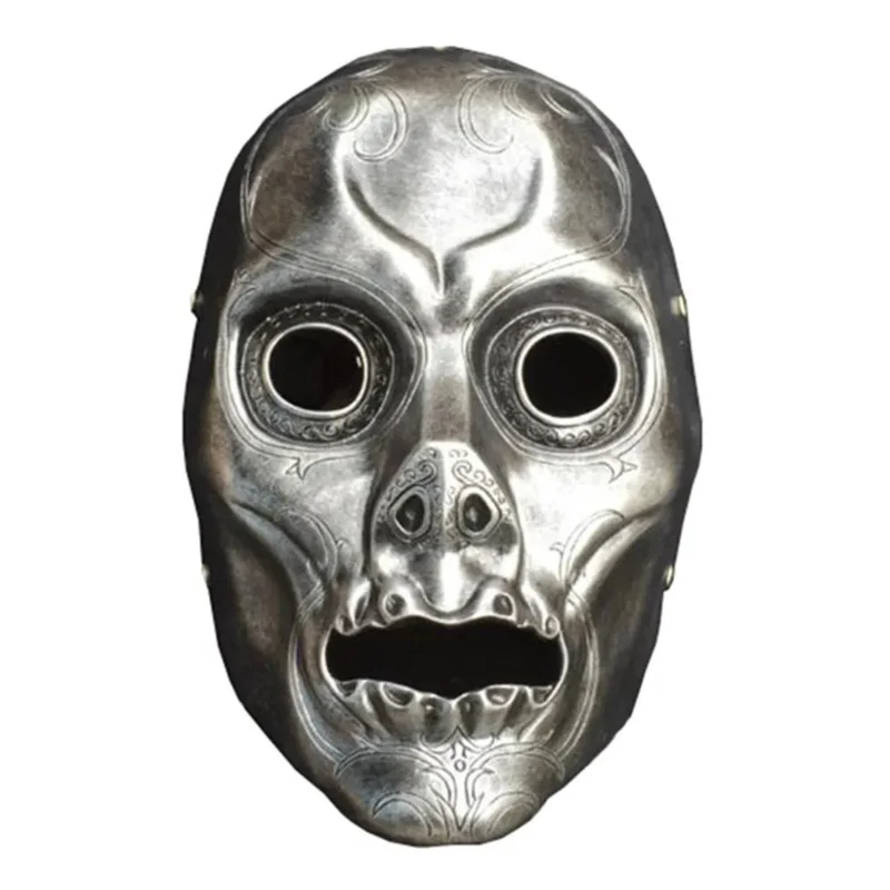 

2025 New Harry Death Eater Mask for Adults, Lucio Malfoy Mask, Scary, Halloween Party Prop ★ ★ ★ hh