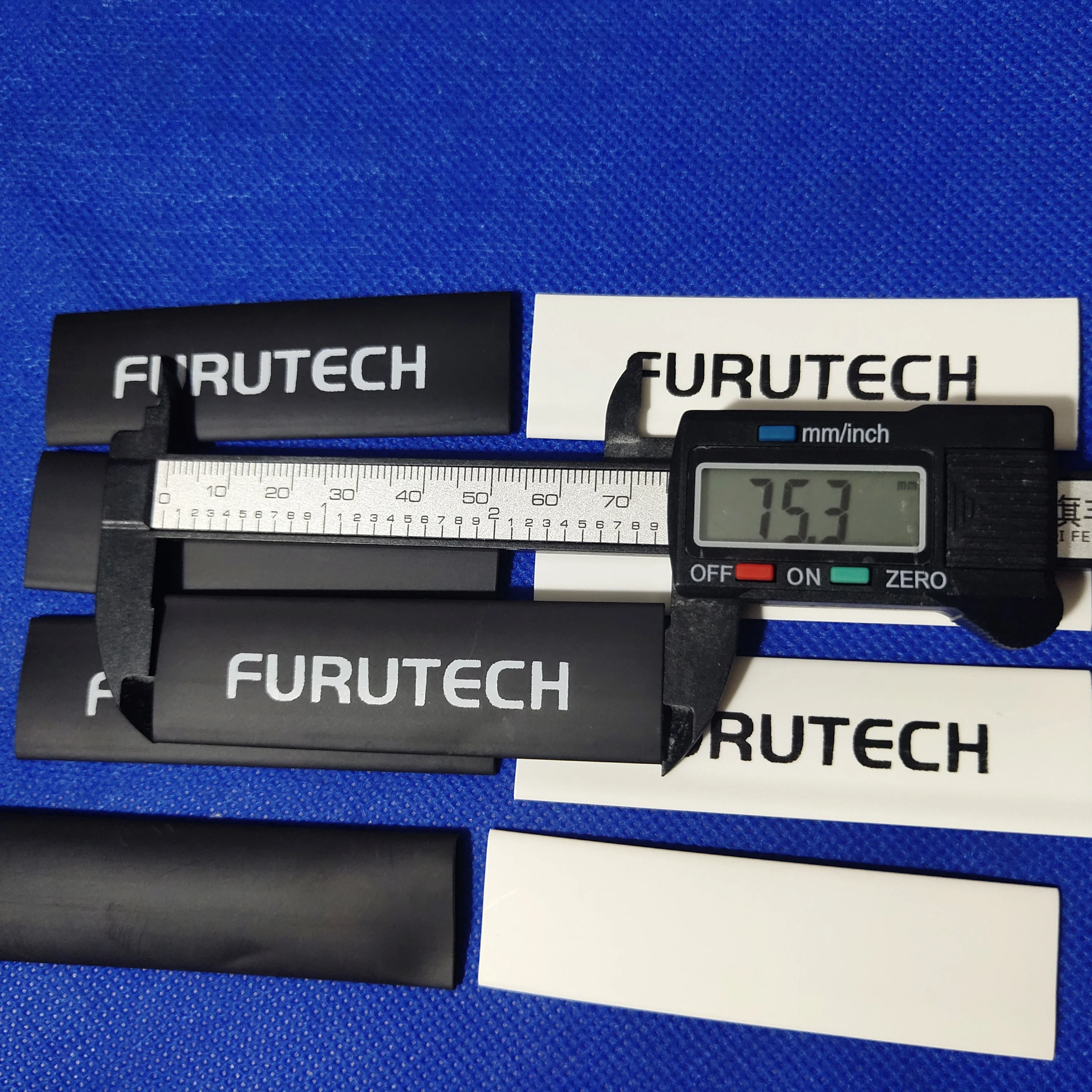 Furutech hi-end label OD(7-14mm)high-quality thicken insulation heat shrink tube for DIY audio cable speaker wire shrink tube