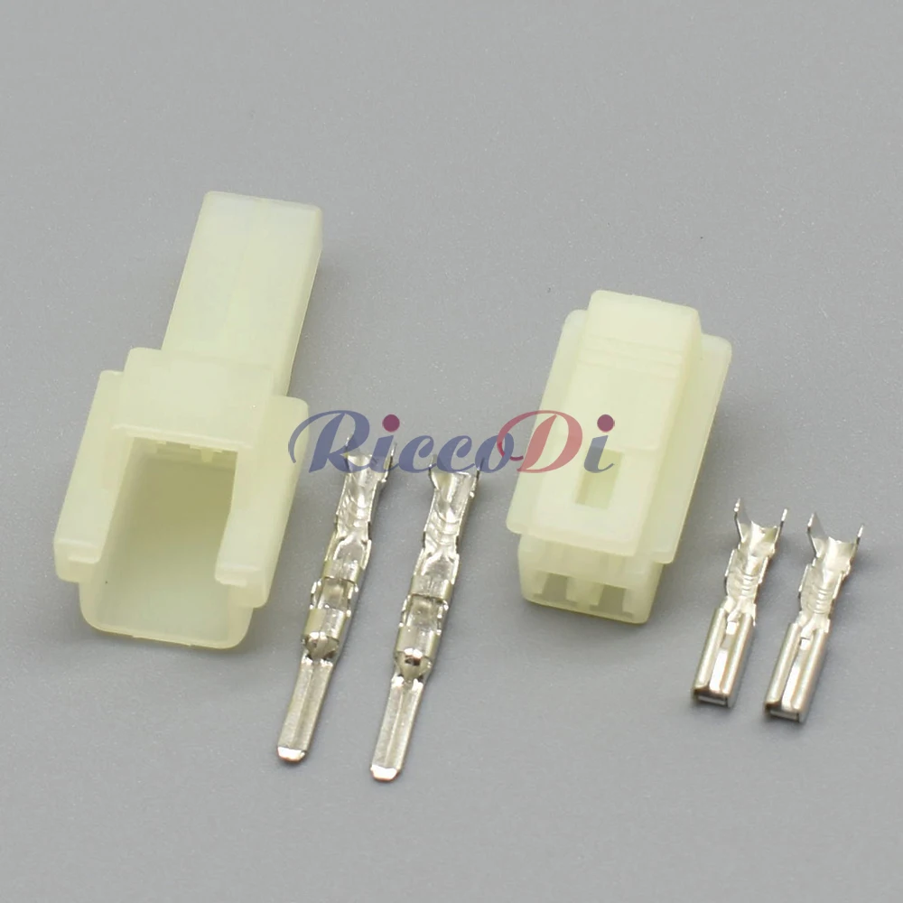5 Set 2 Pin HM Series 090 Motorcycle Electrical Connectors