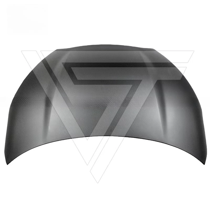 Matte Carbon Fiber Hood for 2020-2022 Toyo Gr Yaris Mxpa12 Gxpa16 Retrofit to Oem Style view 3