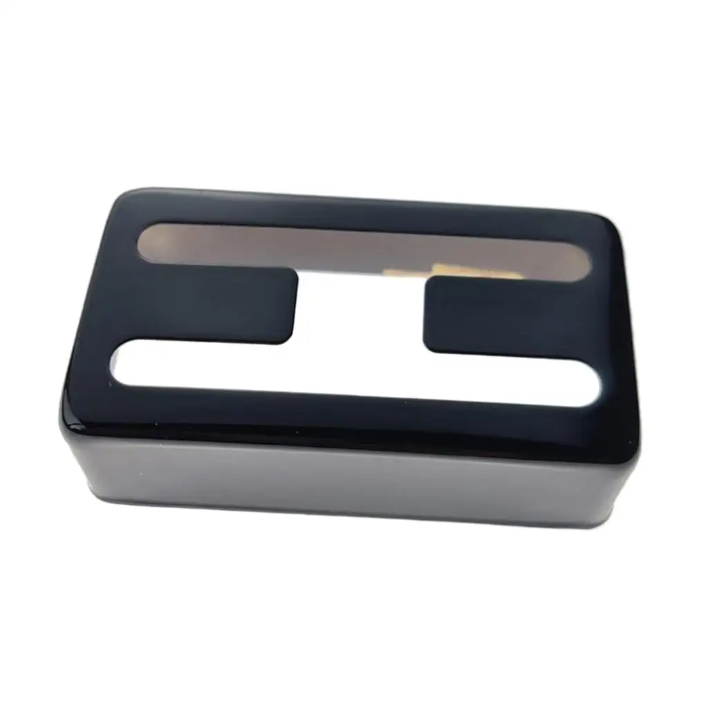 Electric Guitar Pickup Cover Brass Humbucker Black Copper Replacement Part for LP Guitar Parts Set