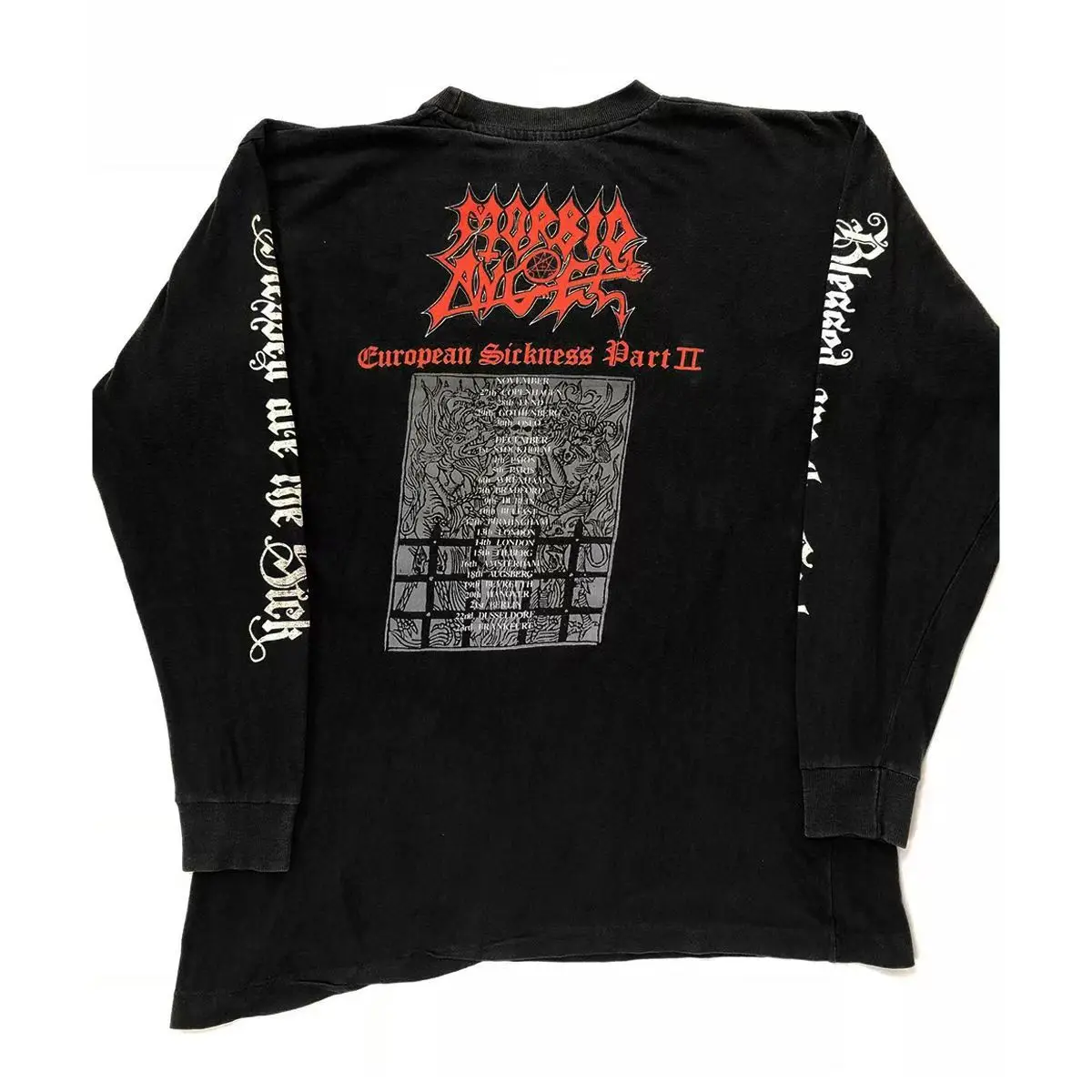 

Винтажная футболка в стиле ретро 2000-х годов в стиле Харадзюку с готическим рисунком, свободная повседневная хлопковая футболка с длинными рукавами большого размера для мужчин и женщин