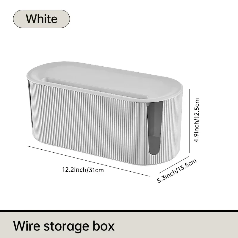 Nordic Plug Board Storage Box Cable Wire Organizer Case Socket Wireless WiFi Router Bracelet Desktop Data Line Plug Holder Shelf