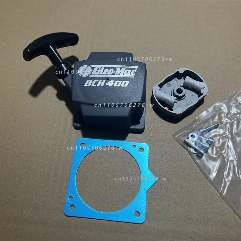 مشغل الارتداد الأصلي وكوب وحشية لمنشار Oleo Mac BCH400 BCH 400 400T منشار سلسلة سحب بداية مخلب كوج إيماك #   61452042R