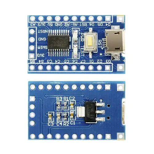 STM8S103F3P6 Entwicklungsboard LED-Anzeige Micro-USB 5V/3.3V STM8S STM8 Minimales Systemkernmodul für Arduino – Detail 9