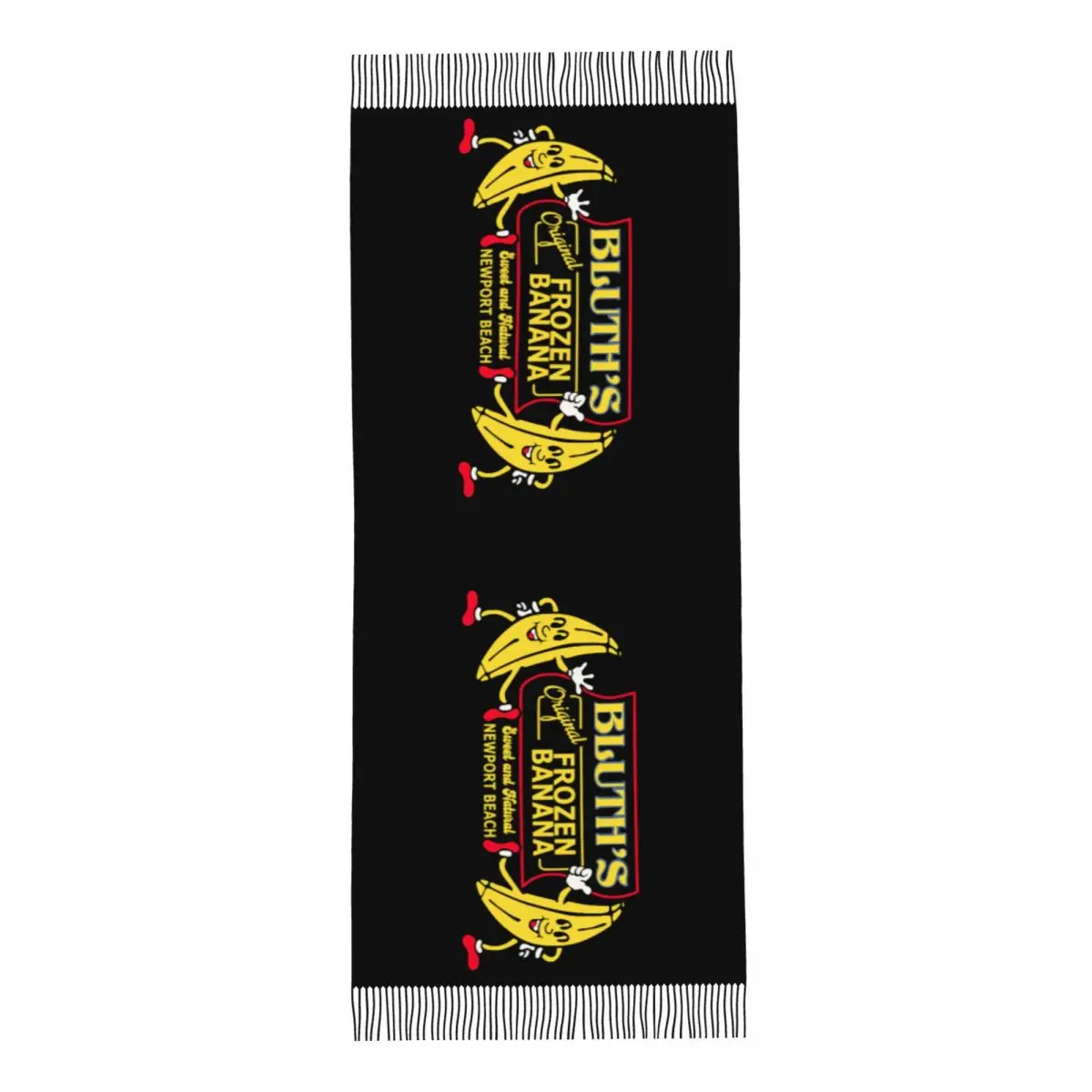 مخصص مطبوعة القبض على التنمية Bluth's المجمدة الموز وشاح النساء الرجال الشتاء الخريف الدافئة الأوشحة شال التفاف #5