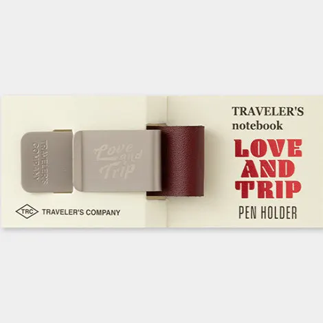 Limited Edition Japanese TN LOVE AND TRIP Passport Notebook with