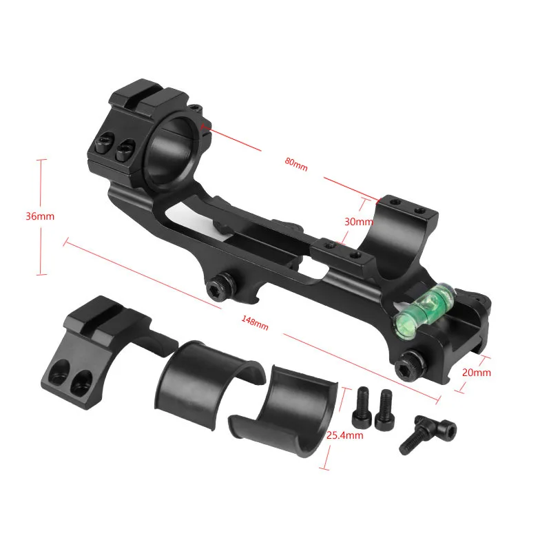 rmr mount,scope mount,25.4mm/30mm level quick detachable integrated sight mounting base,ak 47 M16 tactical accessories Suitable